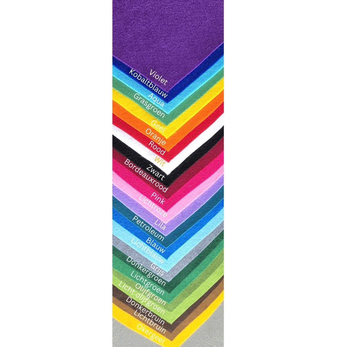 1 rond vloeranker GROOT. Kies uit 24 kleuren!